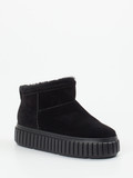 Kennel & Schmenger – Stiefelette aus Veloursleder schwarz
