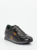 Galizio Torresi - Slipper aus Kalbleder in schwarz