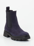 Gabor - Stiefelette aus Veloursleder in blau