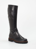 Semler – Langschaftstiefel aus Kalbleder Schwarz