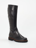 Semler – Langschaftstiefel aus Kalbleder Schwarz