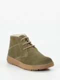 Josef Seibel – Desert Boots aus Veloursleder grün