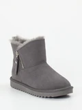 Ara - Stiefelette aus Veloursleder in grau