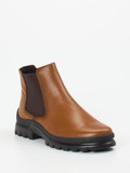 Semler – Chelsea-Stiefelette aus Kalbleder cognacbraun