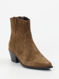 Vivian Ray – Western-Stiefeletten aus Veloursleder Braun