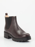 Werner – Chelsea Boots aus Kalbleder Dunkelbraun