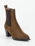 Konstantin Starke – Chelsea Boots aus Veloursleder braun