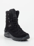 Lowa – Winterstiefel aus Veloursleder schwarz