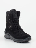 Lowa - Stiefelette aus Veloursleder in schwarz