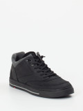 Lloyd – Mid-Top-Sneaker aus Nubukleder Schwarz