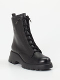 Paul Green – Schnürboots aus Kalbleder schwarz