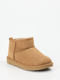 UGG – Ankle Boots aus Veloursleder karamellbraun