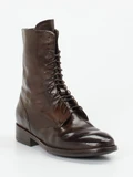 Lemargo - Schnürstiefel aus Büffelleder in braun