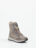 Vado – Winterboots aus Textil in Taupe Animalprint