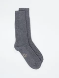 Alto Milano - Herren Socken aus Wolle in grau