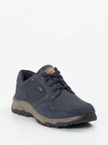 Josef Seibel - Schnürschuh aus Nubukleder in blau