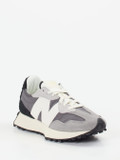 New Balance – Sneaker aus Veloursleder und Nylon grau