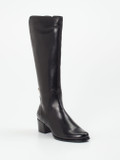 Ralph Harrison – Kniehohe Stiefel aus Lammleder Schwarz