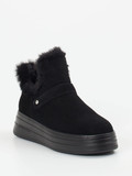 Apepazza – Stiefeletten aus Veloursleder schwarz