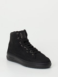 Candice Cooper – High-Top Sneaker aus Nubukleder schwarz