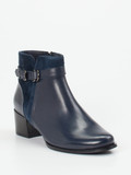 Ralph Harrison – Stiefelette aus Kalbleder Dunkelblau