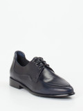 Ginger & Glove – Derby-Schuhe aus Lammleder Dunkelblau