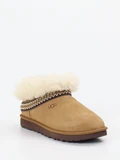 UGG - Stiefelette aus Veloursleder in braun