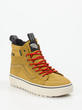 Vans – High-Top Sneaker aus Veloursleder senfgelb