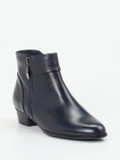 Ralph Harrison – Ankle Boots aus Lammleder Dunkelblau