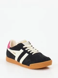 Gola - Sneaker aus Veloursleder in schwarz