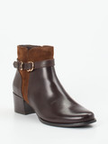 Ralph Harrison – Ankle Boots aus Kalbleder dunkelbraun