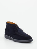 Magnanni – Desert Boots aus Veloursleder dunkelblau