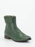 Rebecca White - Stiefelette aus Lammleder in grün