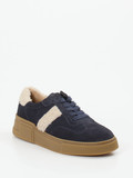 Paul Green – Sneaker aus Veloursleder mit Teddyfutter