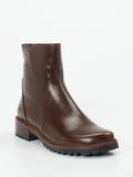 Ginger & Glove – Stiefeletten aus Lammleder Dunkelbraun