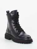 Maripé – Schnürboots aus Kalbleder in Dunkelblau