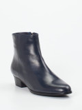 Ralph Harrison – Ankle Boots aus Lammleder Dunkelblau