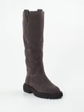 Maripé - Stiefel aus Veloursleder in grau