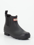 Hunter – Chelsea-Gummistiefel aus Synthetik schwarz