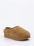 UGG – Fell-Pantoletten aus Lammfell karamellbraun