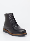 Ralph Harrison Country – Schnürboots aus Fettleder Schwarz