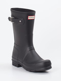 Hunter – Gummistiefel aus Synthetik in Schwarz