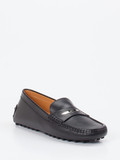 Tod's – Loafer aus Kalbleder Schwarz glänzend