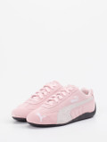 Puma – Sneaker aus Veloursleder in Rosa