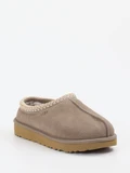 UGG - Pantolette aus Veloursleder in braun