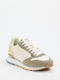 The Hoff Brand – Sneaker aus Textil und Veloursleder Beige