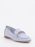 Andrea Puccini – Loafer aus Kalbleder in Pastellflieder
