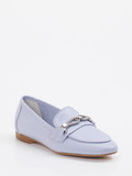 Andrea Puccini – Loafer aus Kalbleder in Pastellflieder