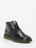 Galizio Torresi – Desert Boots aus Kalbleder schwarz
