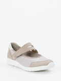 Waldläufer – Klettslipper aus Stretch und Veloursleder